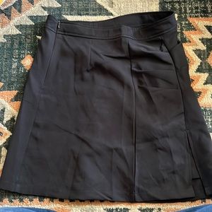 Ruched Black skirt